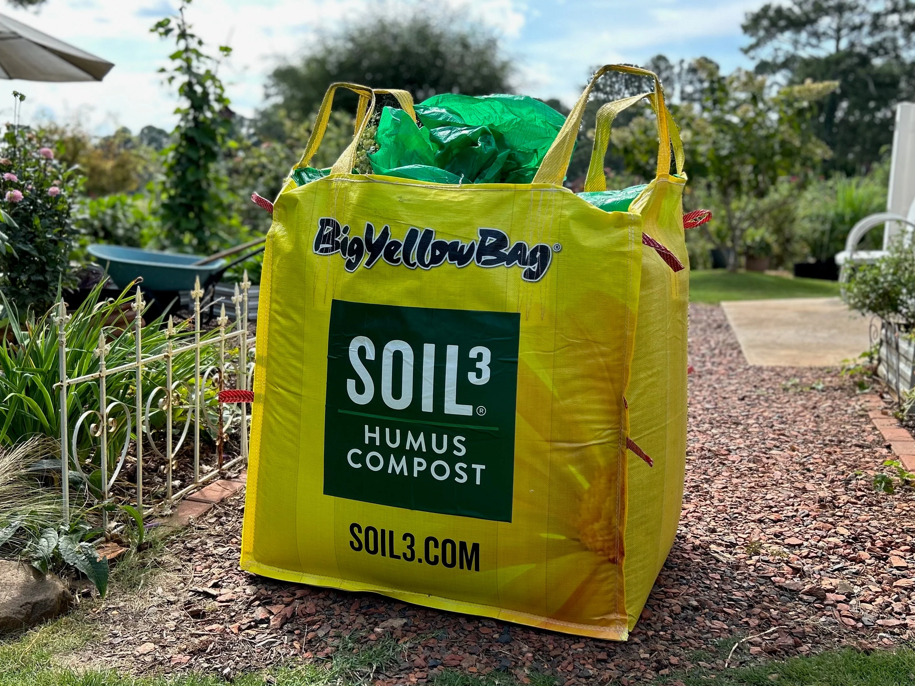 Soil³ Bulk Compost in a BigYellowBag - Image 3