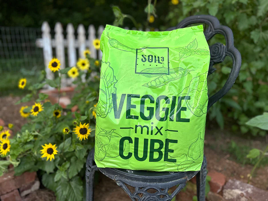 Soil³ Veggie Mix | Mini Cube | 1 Cubic Foot - Image 4